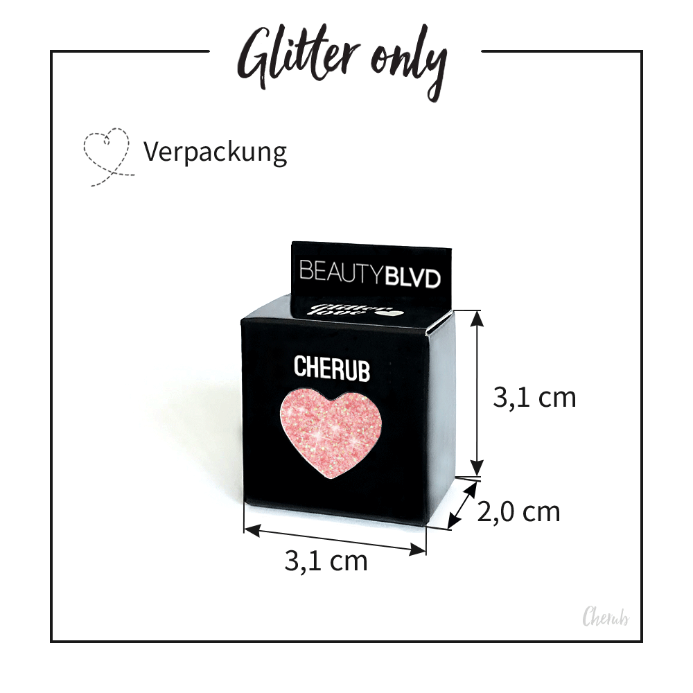 Cherub_Glitter-only_Verpackung+Schrift+Mass